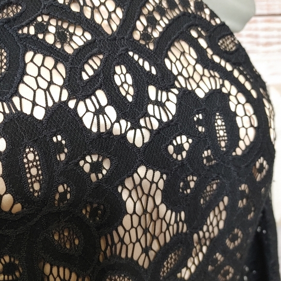 BARDOT Mila lace cold shoulder dress S - Picture 5 of 15